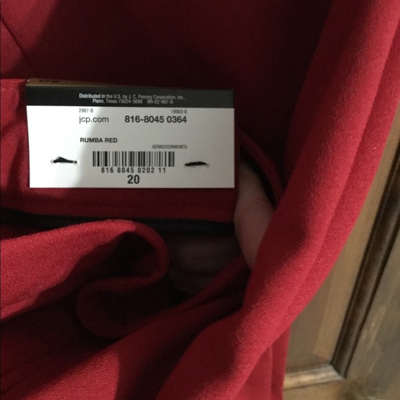 Wine-colored trousers. Career wear. NWT. - Picture 4 of 6